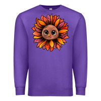 Purple turkey sunflower bbs Premium Sweatshirt - BundleAndBundleShop