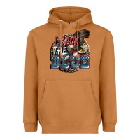 Meerkat I back the blue Heavyweight Hoodie - FaDigitalArtStudio