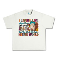 Pistachio i living life somewhere between jesus take the whe Urban Heavy Tee - LillyAllenDesigns