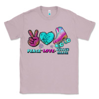 Lilac peace love roller skate Classic Tee - BundleAndBundleShop