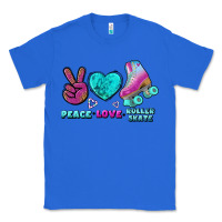 True Royal peace love roller skate Classic Tee - BundleAndBundleShop
