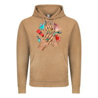 Vintage Camel Western Nail Art With Nail Material Bbs Vintage Hoodie - BundleAndBundleShop