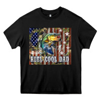 Black Western Reel Cool Dad Bass Heavy Core Tee - LillyAllenDesigns