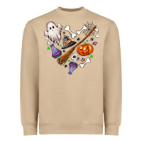 Mushroom love hallowen Heavyweight Sweatshirt - NancyCooperArtShop