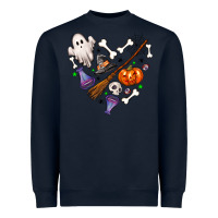 Navy love hallowen Heavyweight Sweatshirt - NancyCooperArtShop