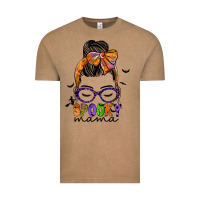 Vintage Coffee spooky mama Vintage Tee - JahusDesignShop