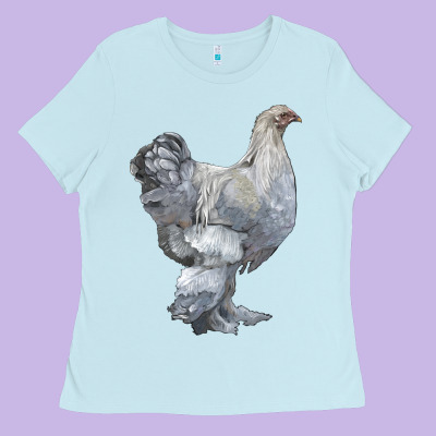 Brahma Chicken Ladies Tee Designed By Lillyallendesigns