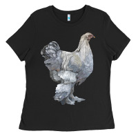 Black Brahma Chicken Ladies Tee - LillyAllenDesigns
