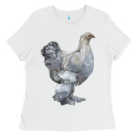White Brahma Chicken Ladies Tee - LillyAllenDesigns