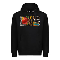 Black love teacher Premium Hoodie - OliviaCreatesArt