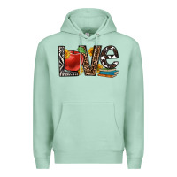 Seafoam love teacher Premium Hoodie - OliviaCreatesArt