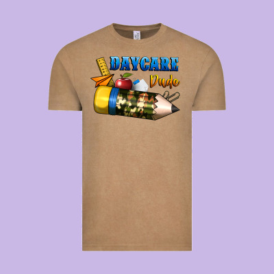 Daycare Dude Vintage Tee Designed By Bundleandbundleshop