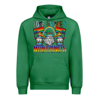 Emerald love gnomes nobounds Urban Hoodie - SublimationCraftShop