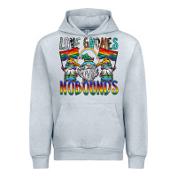 Heather Grey love gnomes nobounds Urban Hoodie - SublimationCraftShop