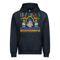 Navy love gnomes nobounds Urban Hoodie - SublimationCraftShop