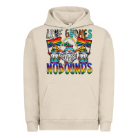 Pigment French Oak love gnomes nobounds Urban Hoodie - SublimationCraftShop