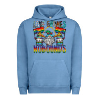 Pigment Pebble Blue love gnomes nobounds Urban Hoodie - SublimationCraftShop