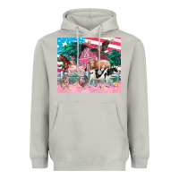 Moon Dust American farm animals tumbler 4th of july Heavyweight Hoodie - FaDigitalArtStudio