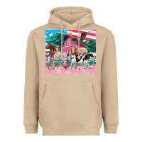 Mushroom American farm animals tumbler 4th of july Heavyweight Hoodie - FaDigitalArtStudio