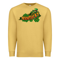 Antique Gold Kentucky map St. Patrick's Day Premium Sweatshirt - FaDigitalArtStudio