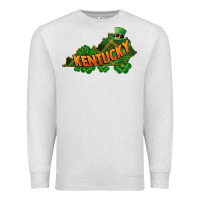 Oatmeal Heather Kentucky map St. Patrick's Day Premium Sweatshirt - FaDigitalArtStudio