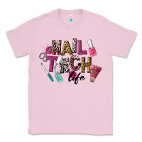 Bubblegum Pink Nail Tech Life Classic Tee - LillyAllenDesigns