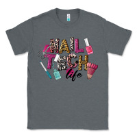Charcoal Heather Nail Tech Life Classic Tee - LillyAllenDesigns