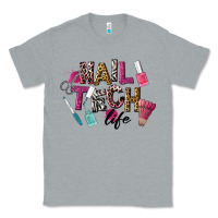 Heather Grey Nail Tech Life Classic Tee - LillyAllenDesigns