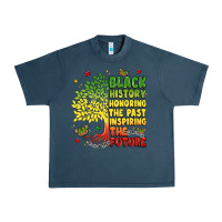Midnight Navy title black history celebration Urban Heavy Tee - LillyAllenDesigns