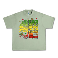 Oil Green title black history celebration Urban Heavy Tee - LillyAllenDesigns