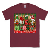 Burgundy be merry tumbler Classic Tee - BundleAndBundleShop