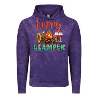 Cloud Purple Happy Glamper Camp Vintage Hoodie - BundleAndBundleShop