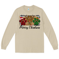 Mushroom merry christmas paws Long Sleeve Tee - Bettercallsaul