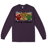 Plum merry christmas paws Long Sleeve Tee - Bettercallsaul