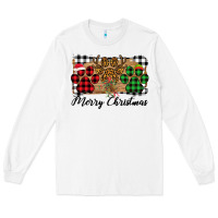 White merry christmas paws Long Sleeve Tee - Bettercallsaul