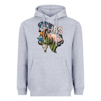 Heather Grey Texas 4th of July Heavyweight Hoodie - FaDigitalArtStudio