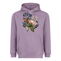 Lavender Texas 4th of July Heavyweight Hoodie - FaDigitalArtStudio