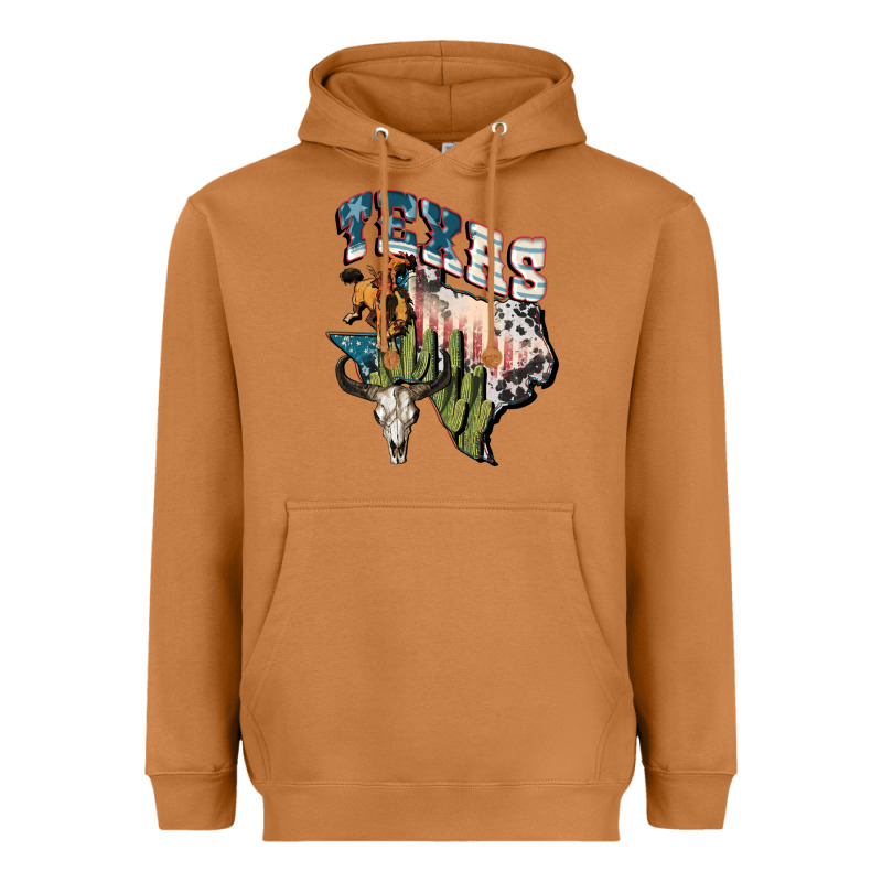 Texas 4th Of July Heavyweight Hoodie by FaDigitalArtStudio | Teevron