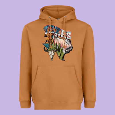 Texas 4th Of July Heavyweight Hoodie Designed By Fadigitalartstudio