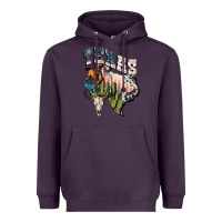 Plum Texas 4th of July Heavyweight Hoodie - FaDigitalArtStudio