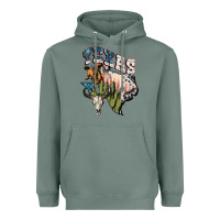 Sage Texas 4th of July Heavyweight Hoodie - FaDigitalArtStudio