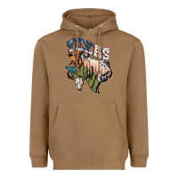Toasted Coconut Texas 4th of July Heavyweight Hoodie - FaDigitalArtStudio