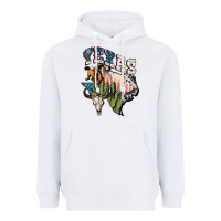 White Texas 4th of July Heavyweight Hoodie - FaDigitalArtStudio