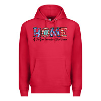 Cardinal home of the because of the brave Premium Hoodie - JahusDesignShop
