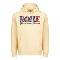 Pina Colada home of the because of the brave Premium Hoodie - JahusDesignShop