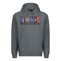 Rock home of the because of the brave Premium Hoodie - JahusDesignShop