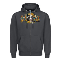 Smoke Mom with cow Zipper Hoodie - CowGirlArtShop