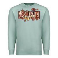 Seafoam football love Premium Sweatshirt - FaDigitalArtStudio