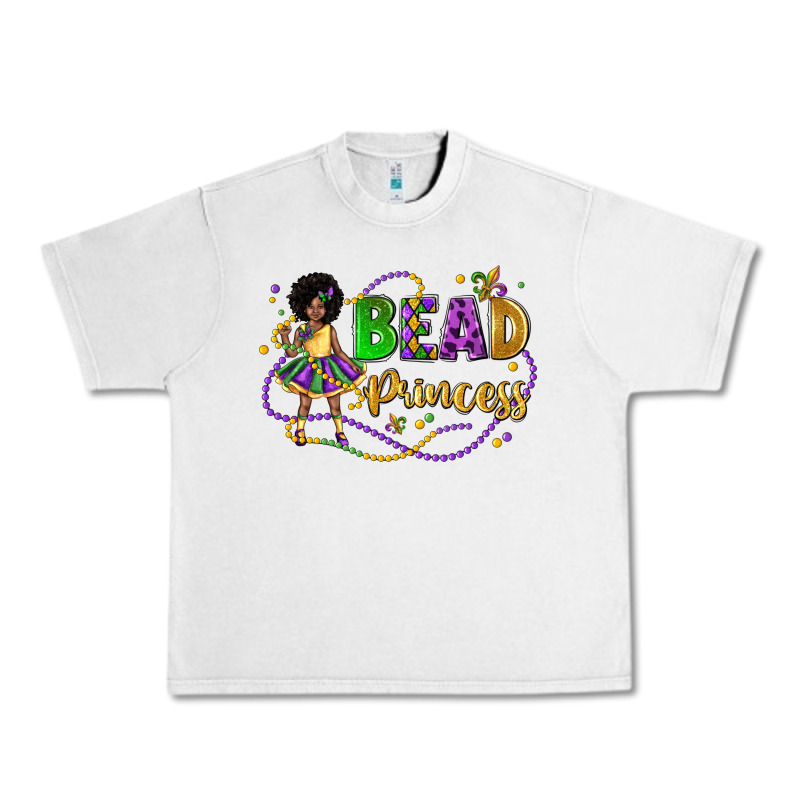 Bead Princess Mardi Gras Urban Heavy Tee by LillyAllenDesigns | Teevron