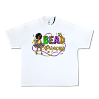 White bead princess mardi gras Urban Heavy Tee - LillyAllenDesigns